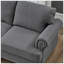 Canapé en tissu 59,5 po 59 po-241710581