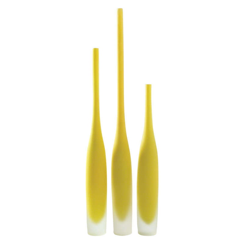 Spire Bottle, Citron, 26" H x 2" W x 2" D
