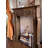 French-style solid wood retro fireplace