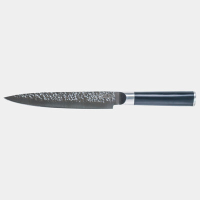 Swiss Diamond Black Handle 7.5'' Carving Knife