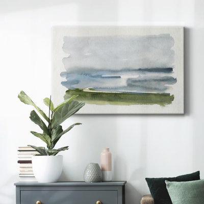 Coastline Splash II-Gallery Wrapped Canvas