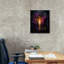 Art mural sur toile Epic Graffiti «Candle With Purple Flowers» par Momart-103919197