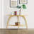 Tommy 48'' Half Moon Sofa Console Table-410504195