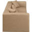 Canapé modulaire en similicuir 3 pièces Houswerth-94884229