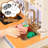 Height Adjustable Kids Play Kitchen, 3-Level Wooden Pretend Playset with Realistic Sounds, Telephone, Stove, Fridge, Microwave, Removable Sink, Water Dispenser, Grows with Your Child Ages 3+(cream)-102313768