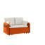 Canapé-lit moderne 53 po avec 2 accoudoirs amovibles et port d'alimentation USB