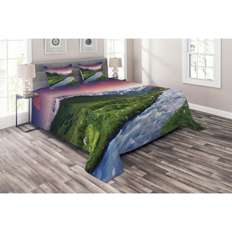 Modern & Contemporary Polyester Coverlet