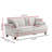82" Chenille Sofa Couch-1321814461