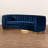 Kwajo 93.3" Velvet Tuxedo Arm Sofa