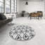Tapis blanc/noir à motifs-255975429