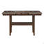 Ensemble tabouret de bar et banc
