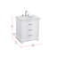 Meuble-lavabo simple 30 po Knox-2055946401