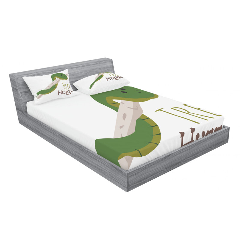 Microfiber Sheet Set, Queen Sheet Set + Fitted Sheet + 2 Pillowcases