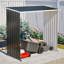Outdoor Storage Shed, Firewood Rack and Patio Organizer