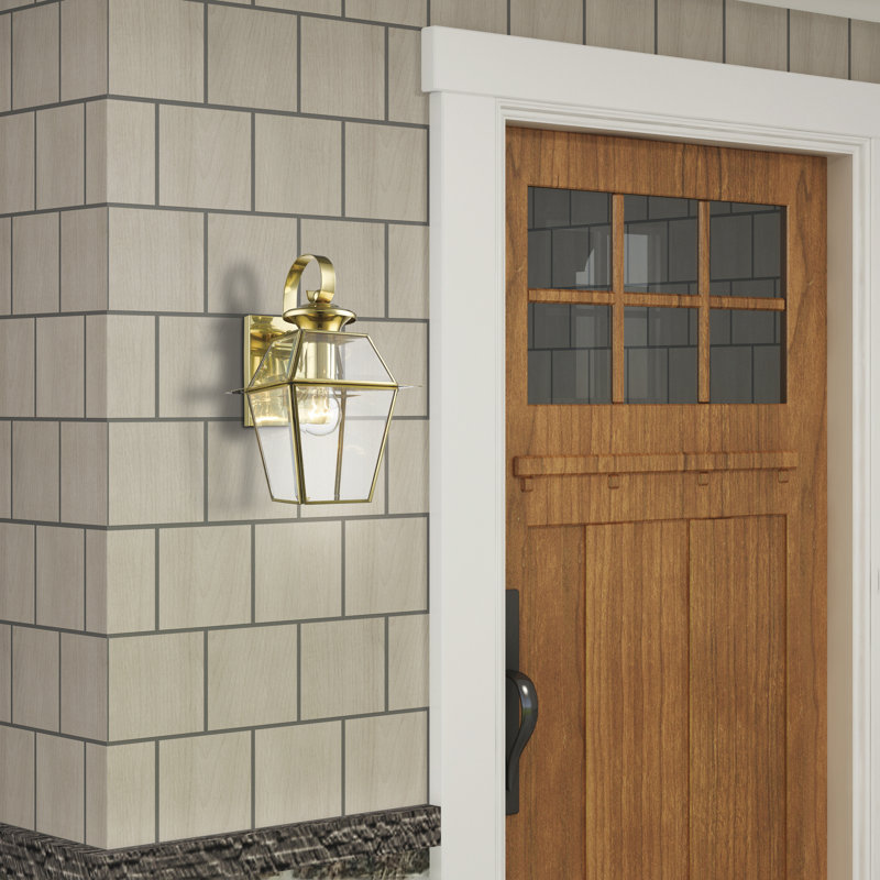 Boto Wall Light, Polished Brass