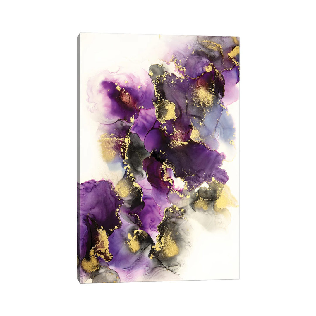 Diamonds for Breakfast by Jamie Pomeranz - Wrapped Canvas Painting