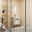 Le meuble-lavabo autoportant ou flottant 24 po est une option de conversion