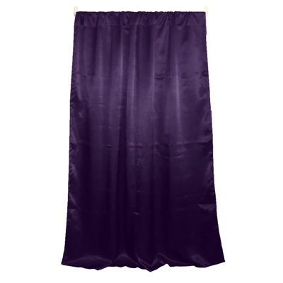 Panneau de rideau semi-transparent en polyester Dafni