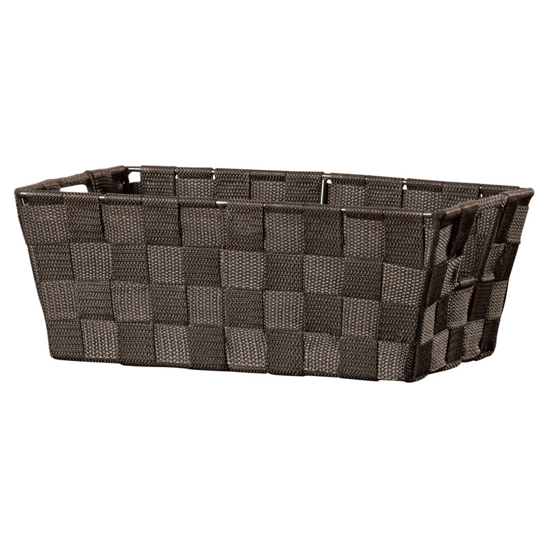 Panier en tissu Charlton Home, Café
