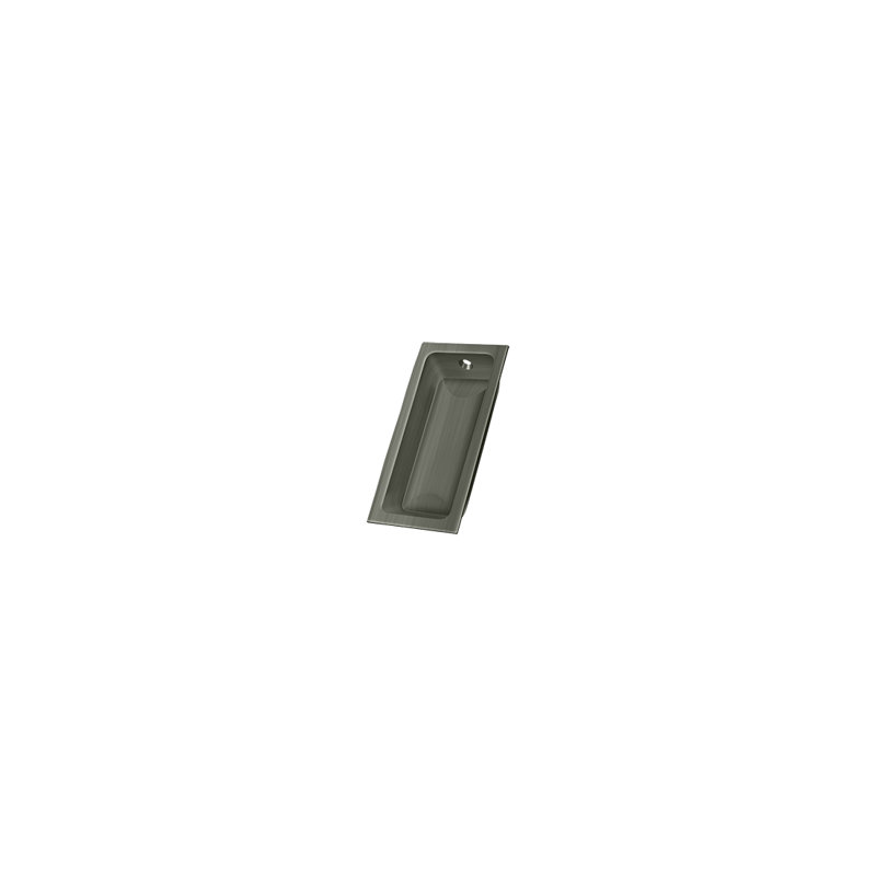 Flush Cup / Bin Pull, Antique Nickel