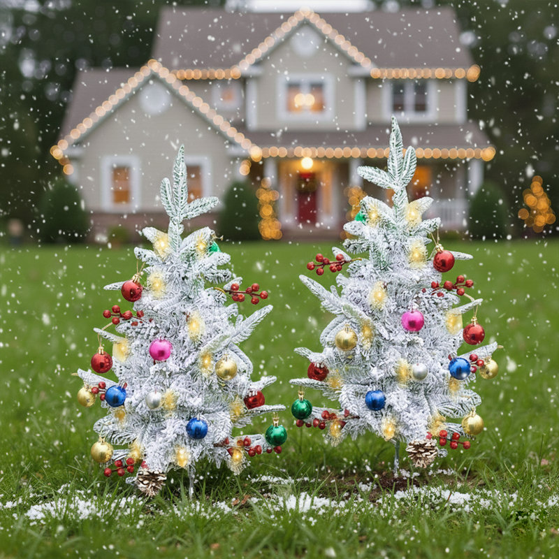 2.51' H Artificial Pine Christmas Tree