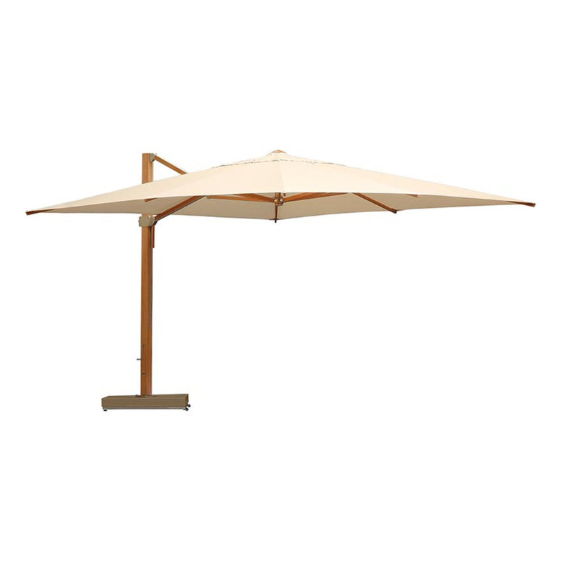 Napoli Square Cantilever Umbrella, 121" W x 138" D