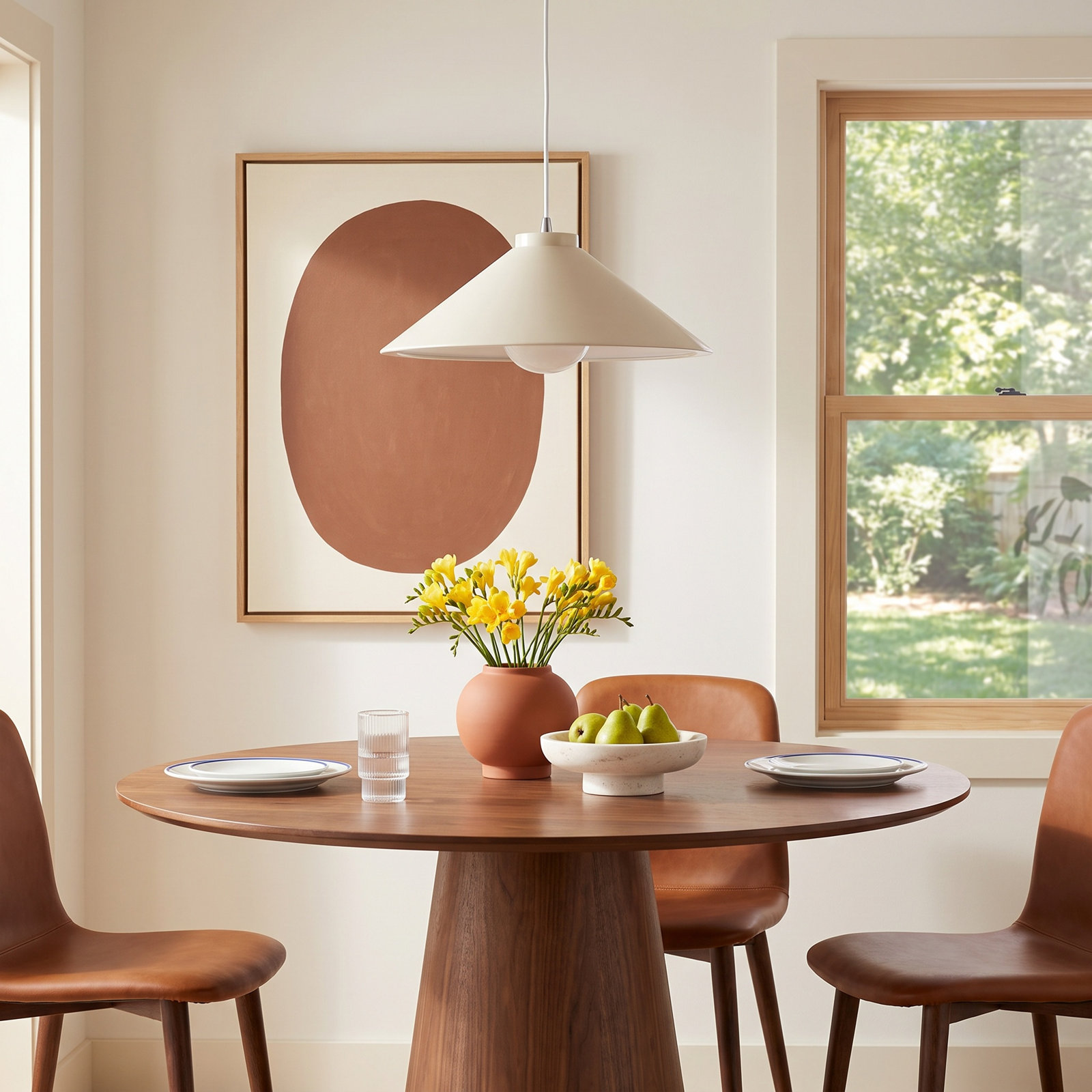 Leni Dimmable Cone Single Light Pendant, Antique Copper, Antique Brass