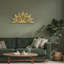 Décoration murale en métal fleur abstraite moderne minimaliste-124839447-124839449