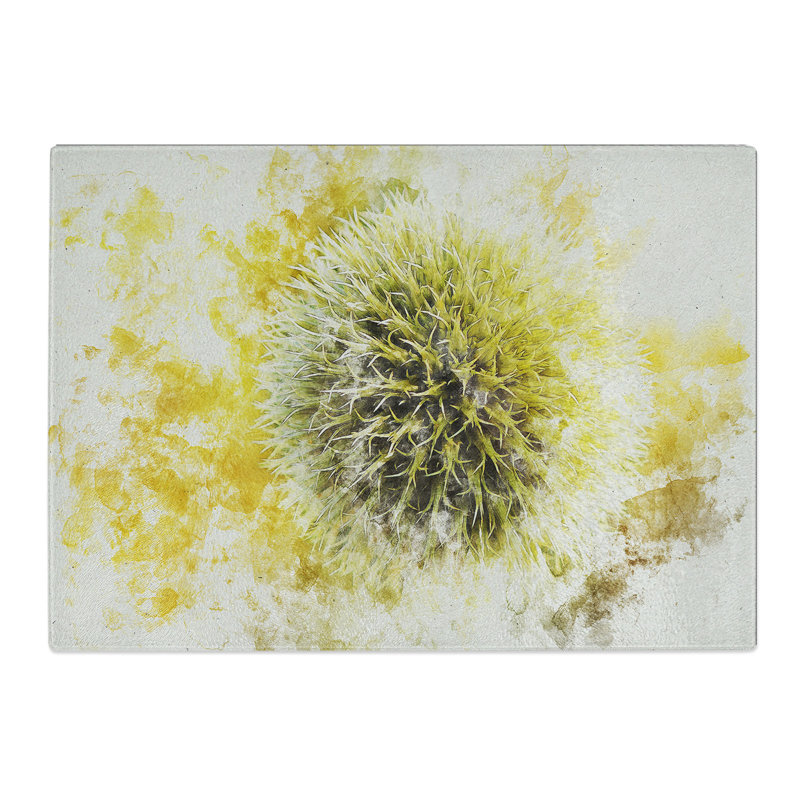Thistle Flower Vol.2 Chopping Board, 28.5cm W x 39cm L