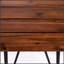 Table d'appoint en bois et métal ZION
