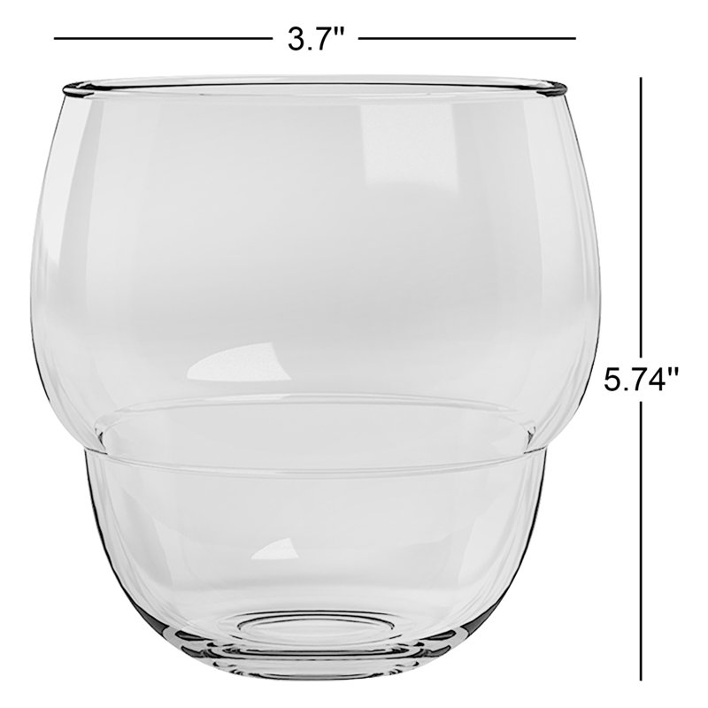 Verre à tarte empilable Tarhong, 14 oz, Sarcelle