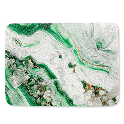 Gerharda Microfiber / Microsuede Non-Slip Bath Mat