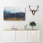 Forest Fog Painting - Wrapped Canvas-56655143