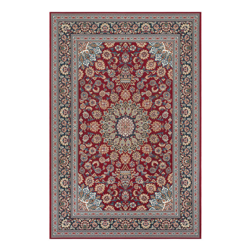 Indoor/Outdoor Traditional Area Rug, Rectangle 6'1" x 9'