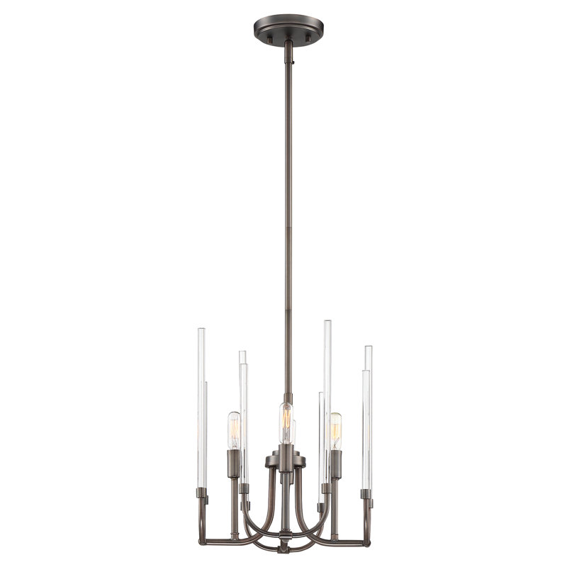 Style bougie classique/traditionnel 4 lumières lustre Shellson
