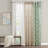 Palm Leaf Burnout Window Sheer White 50x95"-126927763-126927764
