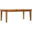 Cumbria Aspen Extension Dining Table with Butterfly Leaf, Antique Natural