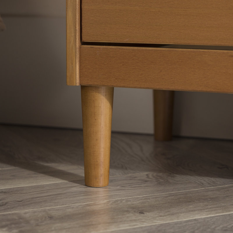 Commode 4 tiroirs Haney, Caramel / NotSturdy