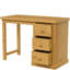Chunky Dressing Table with Mirror