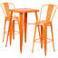 Ensemble de table de bar intérieur / extérieur en métal Toquerville-22243634