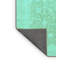 Tapis oriental oriental tissé à la machine en turquoise-1040326744