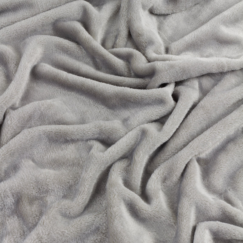Harrow Furn Throw, Light Grey
