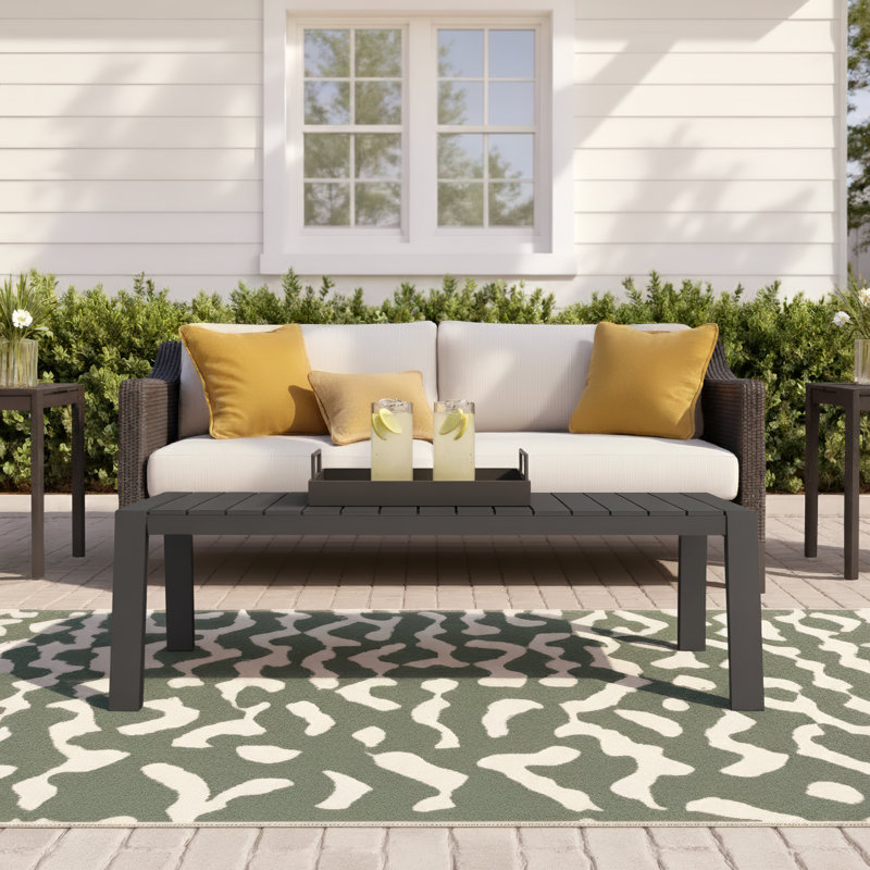 Soria Aluminum Coffee Table