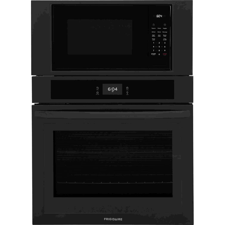 Frigidaire Gallery 30 Built-in Microwave Combination Oven with Convection  in Black Stainless Steel