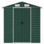 Brisayda Garden Shed 191x810x198 cm Galvanised Steel-1246726063