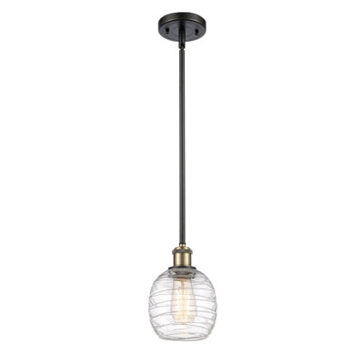 Luminaire suspendu simple à 1 lumière Amila