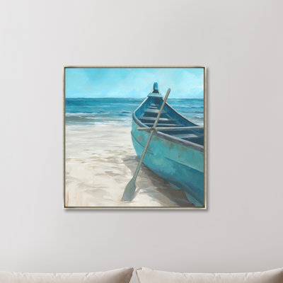 Richard Ryder " Sand And Sea II " by Richard Ryder Painting Print