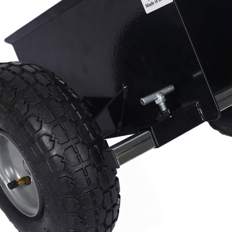 600Lb Panel Dolly , 10In. Pneumatic Wheels