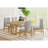 Burr Rectangular Dining Table in Natural