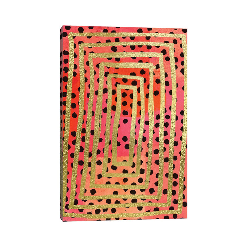 Dot Maze II by Nikki Chu - Wrapped Canvas Gallery-Wrapped Canvas Giclée, 66.04 cm H x 45.72 cm W x 1.91 cm D
